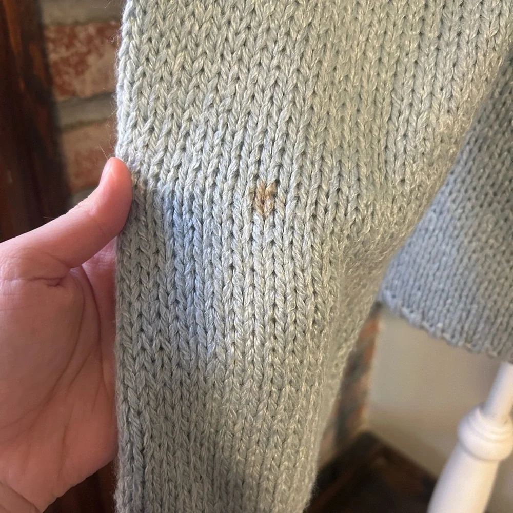 Vintage • Floral Knit Cardigan - Picture 5 of 5